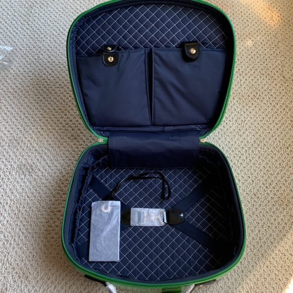 🍀 NWT rare Kate Spade “Duchess” boarding bag Emerald green - Picture 3 of 7